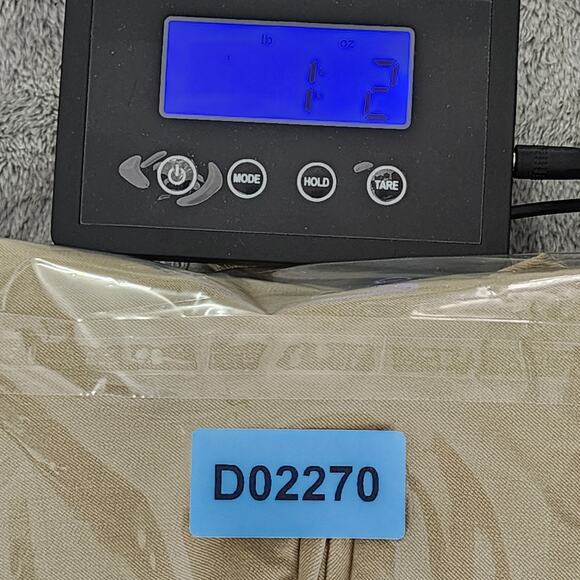 Lands End Pants Womens 22W Tan Khaki Mid Rise Slim Leg Crop Capri Stretch Office - Picture 12 of 12